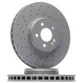 Front Brake Disc Set A0004212212 Compatible With MERCEDES-BENZ C-CLASS W205 & E-CLASS W213